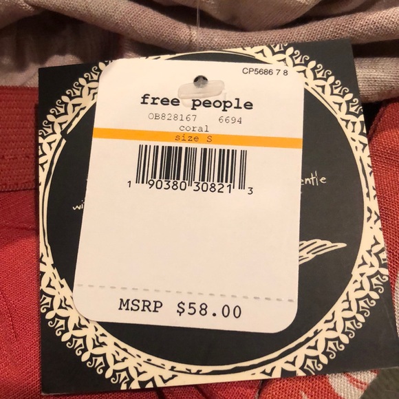 NWT! Free People bodysuit - Picture 2 of 3